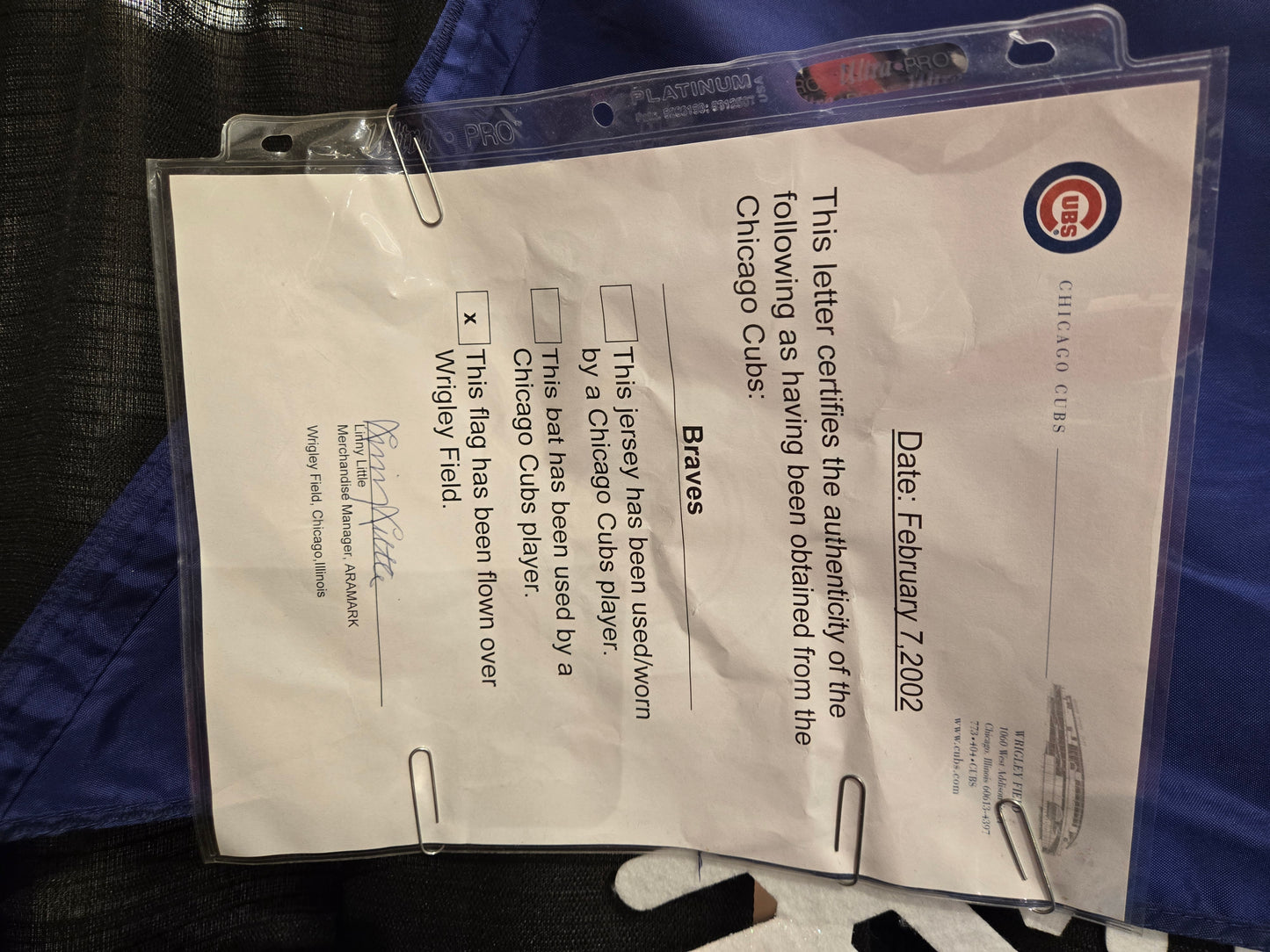 Atlanta Braves Scoreboard Flag