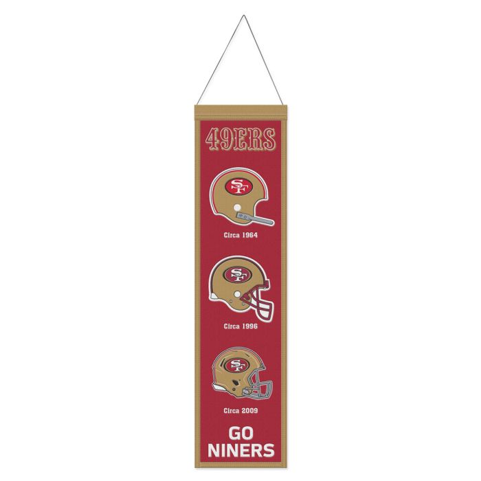 San Francisco 49ERS Heritage Banner