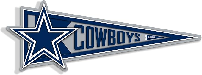 Dallas Cowboys 3D Wall Pennant