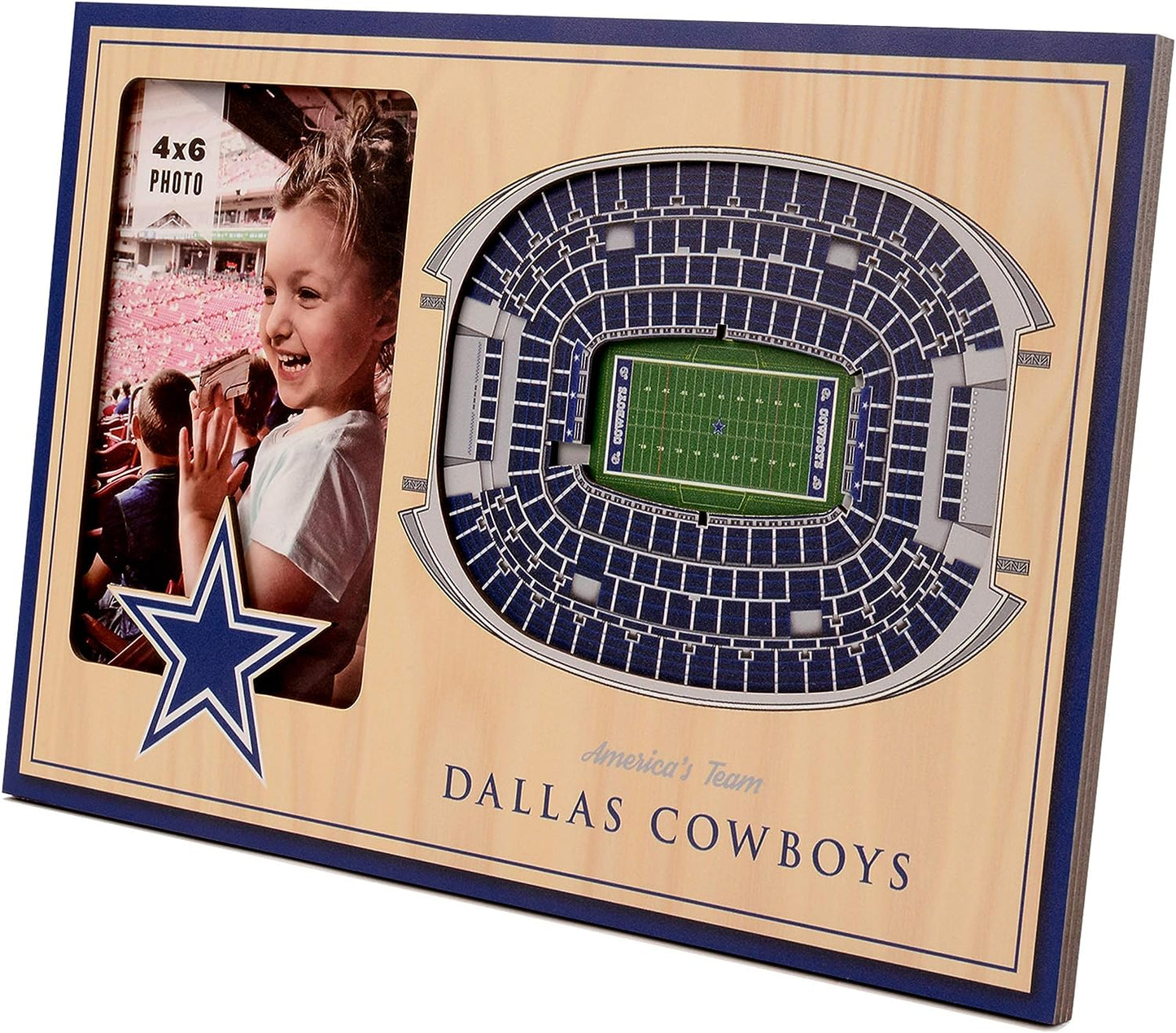 Dallas Cowboys 3D Picture Frame