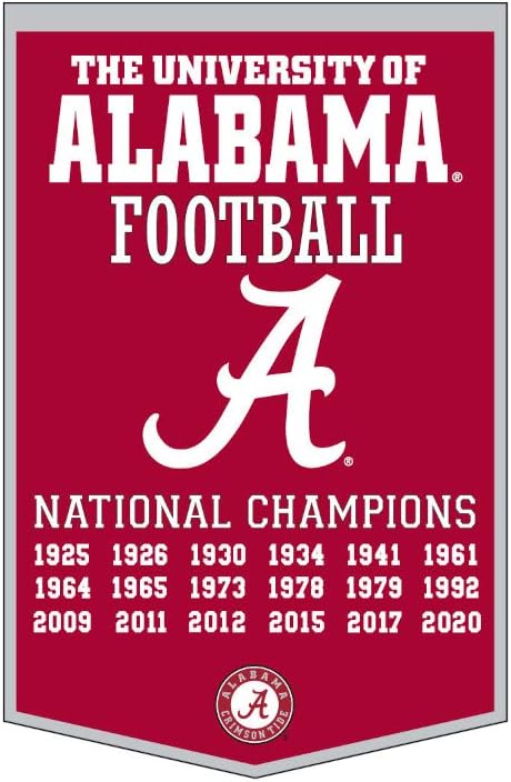 Alabama Crimson Tide Dynasty Banner