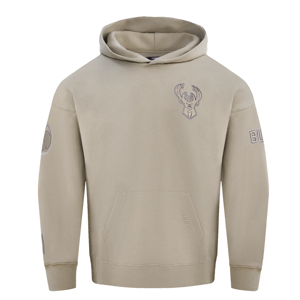 NBA MILWAUKEE BUCKS NEUTRAL HOODIE