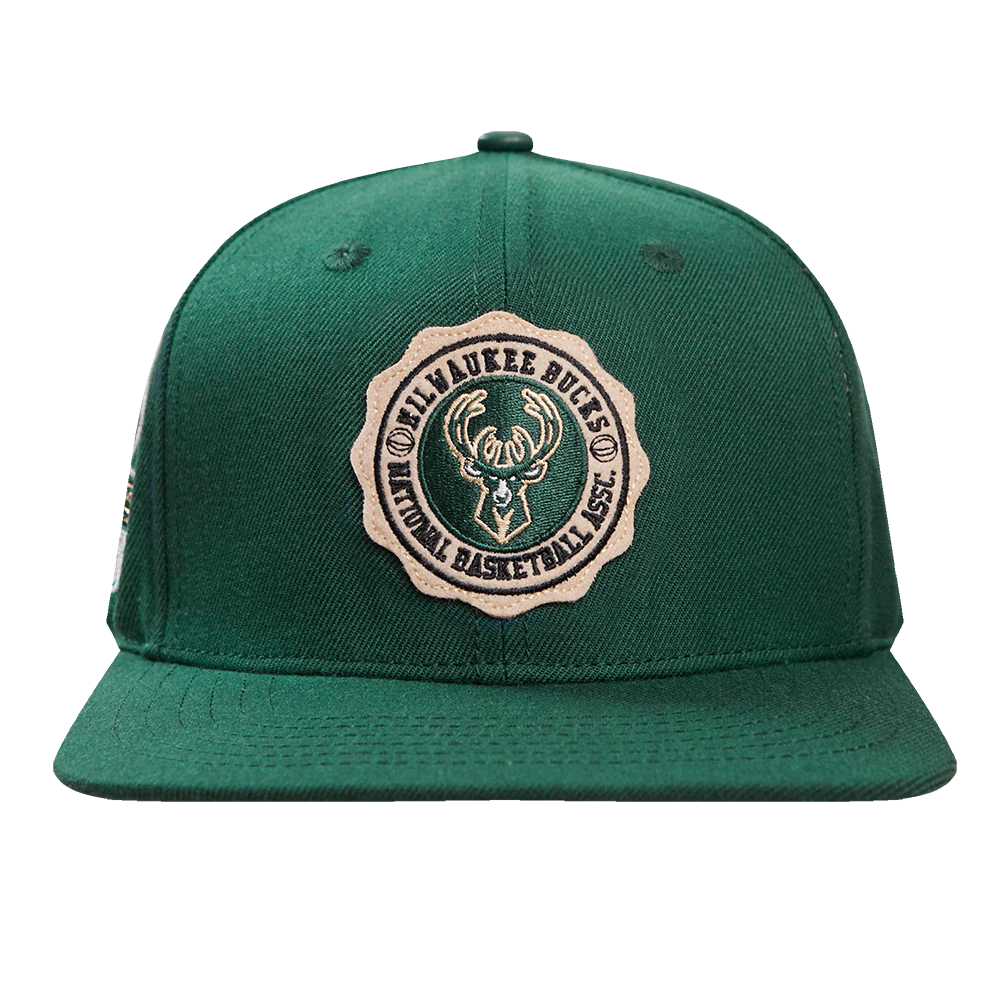 Milwaukee Bucks Crest Emblem (Green)