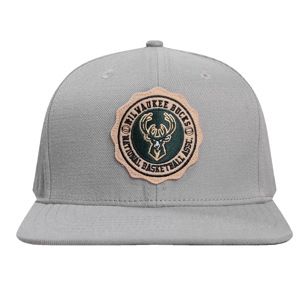 Milwaukee Bucks Crest Emblem (Gray)