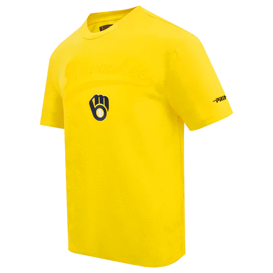 Brewers Yellow Shirt Yellow Writing