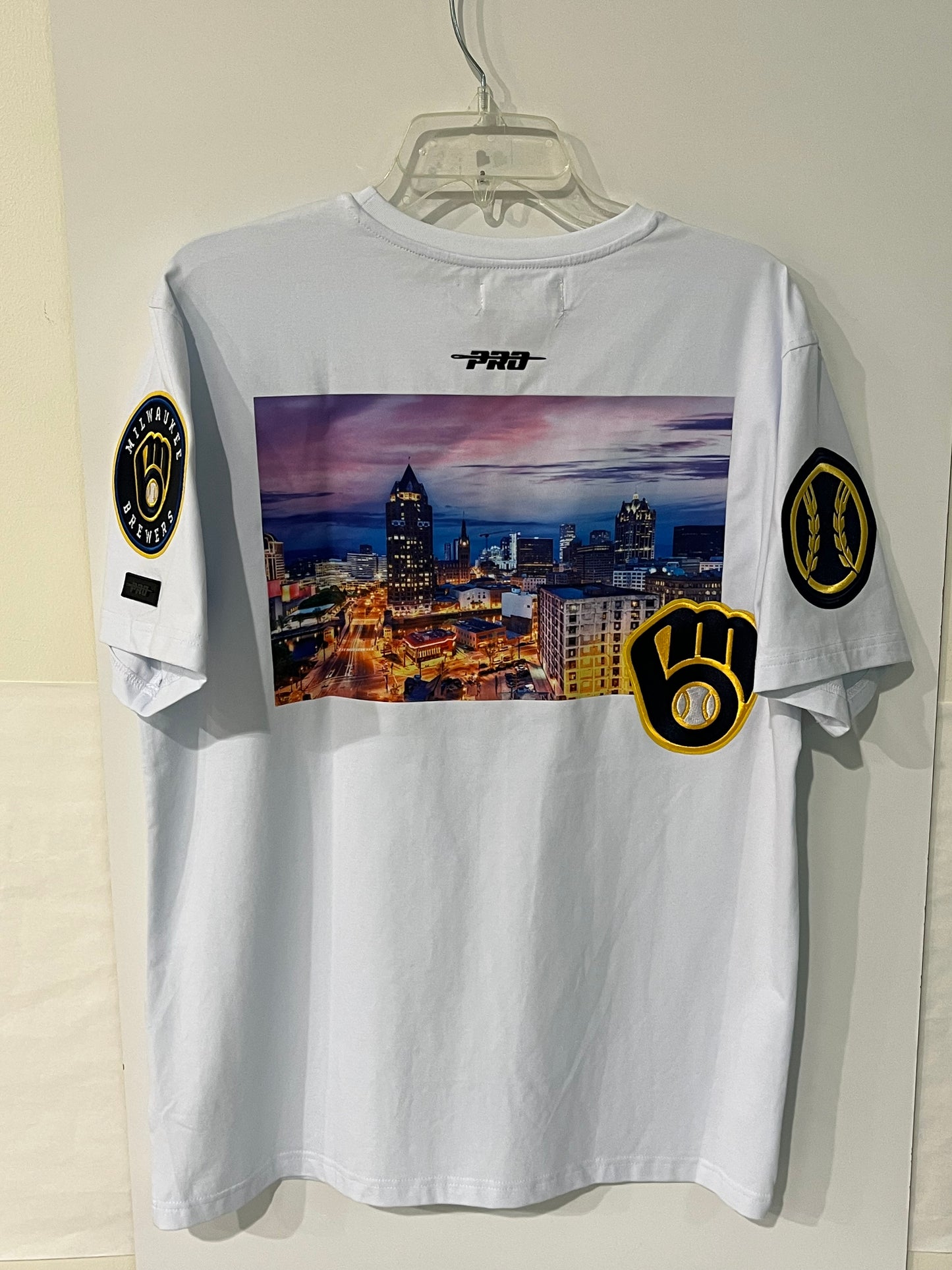 Milwaukee Brewers Skyline Shirt White