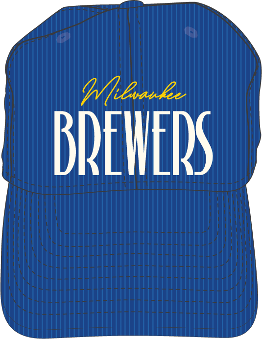 MILWAUKEE BREWERS ORIGINAL PLAYERS BEDFORD CORDUROY