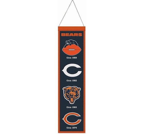 Chicago Bears Heritage Banner