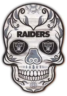 Las Vegas Raiders 12in Sugar Skull