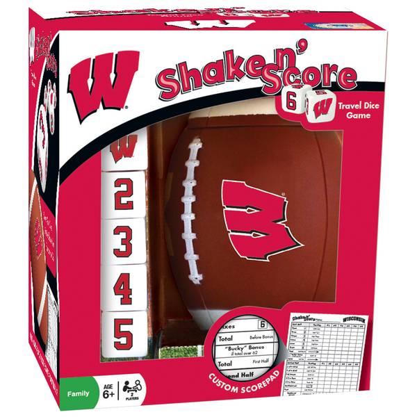 Wisconsin badgers Shake N Score