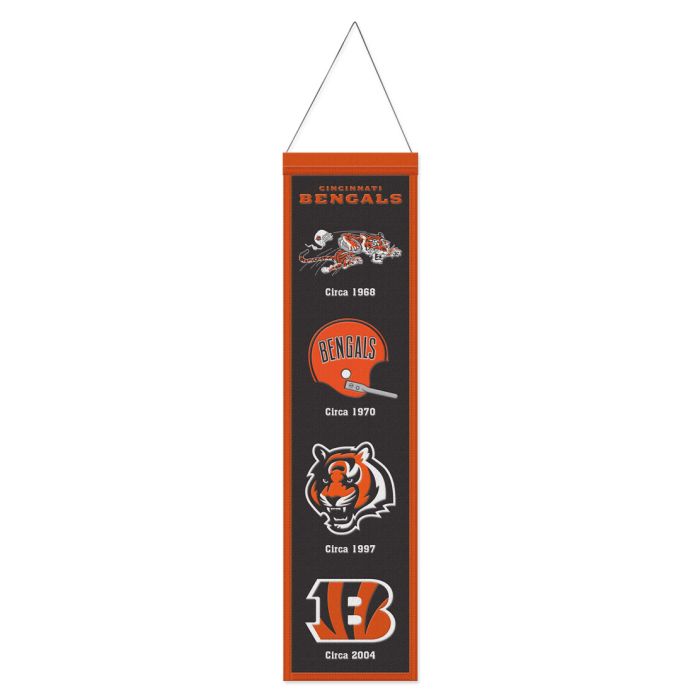 Cincinnati Bengals Heritage Banner