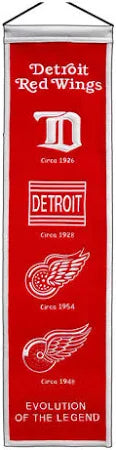 Detroit Red Wings Heritage Banner