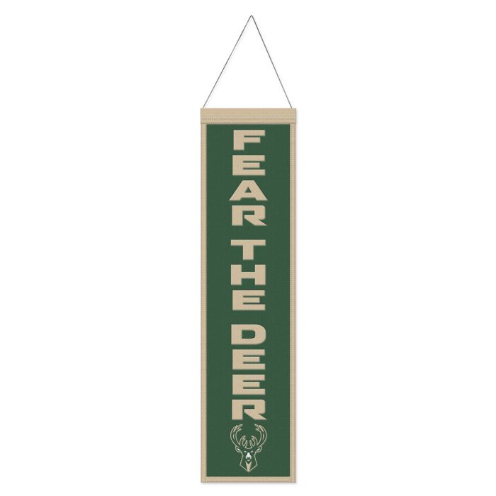 Milwaukee Bucks Heritage Banner (Fear The Deer)