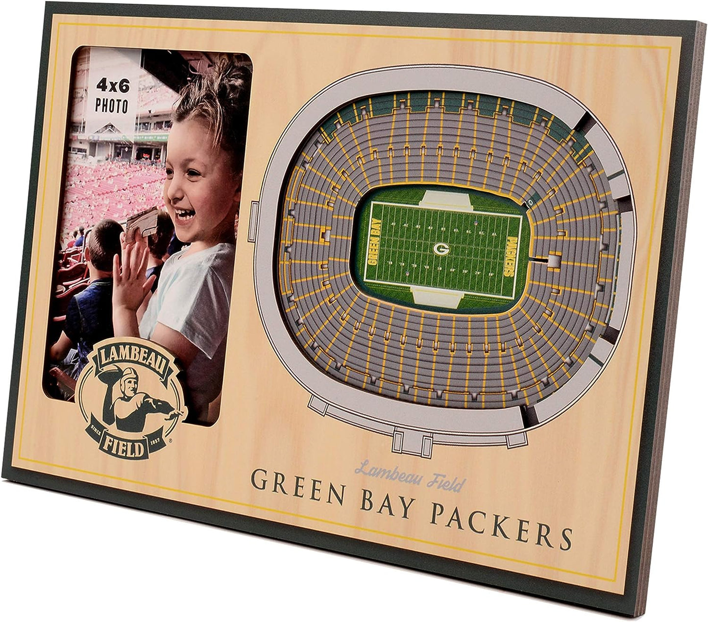 Green Bay Packers 3D Picture Frame