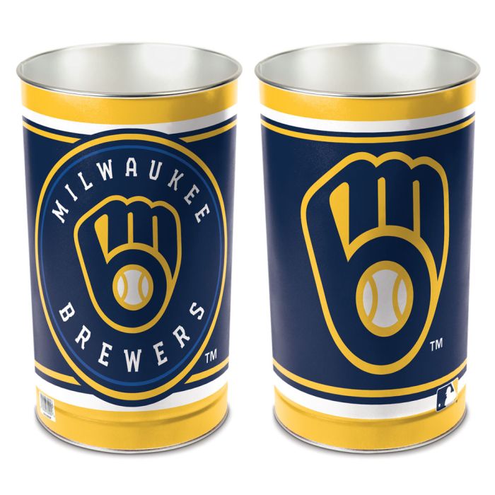 Milwaukee Brewer Garbage Can