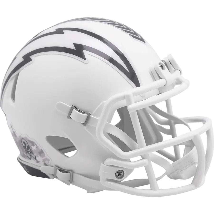 LA Chargers Salute to Service Mini Helmet