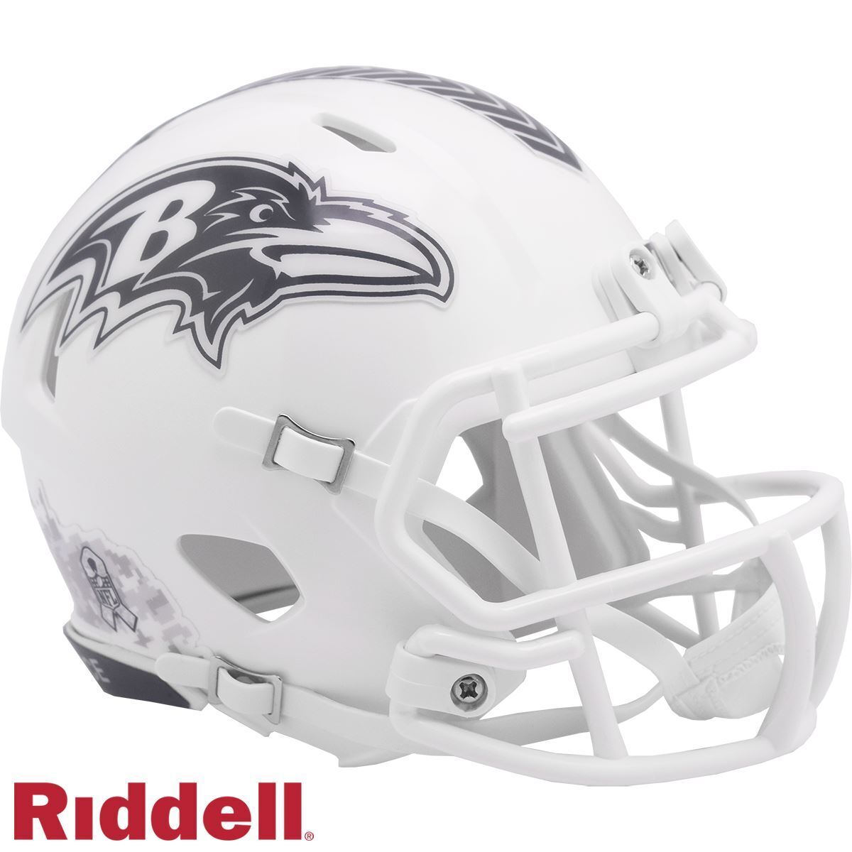 Baltimore Ravens Salute to Service Mini Helmet