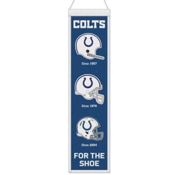 Indianapolis Colts Heritage Banner