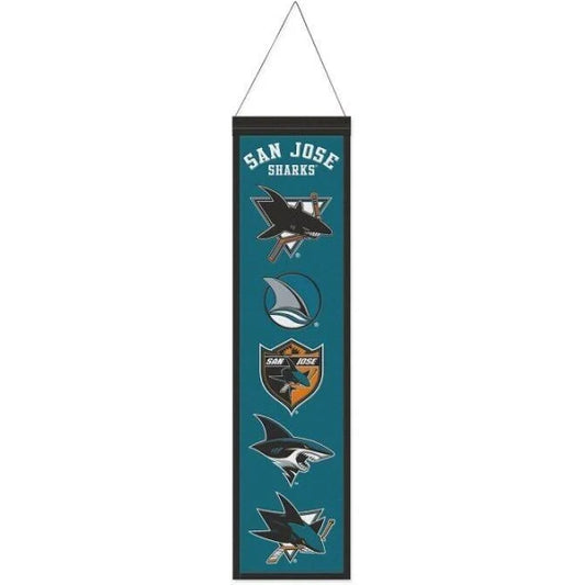 San Jose Sharks Heritage Banner