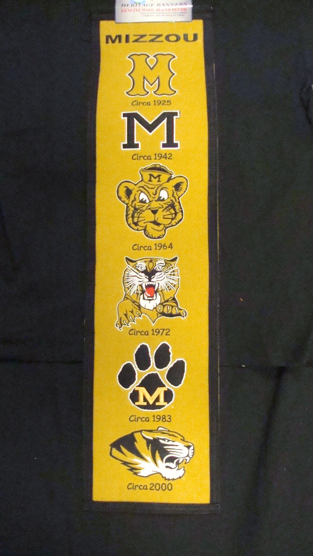 University of Missouri Heritage Banner