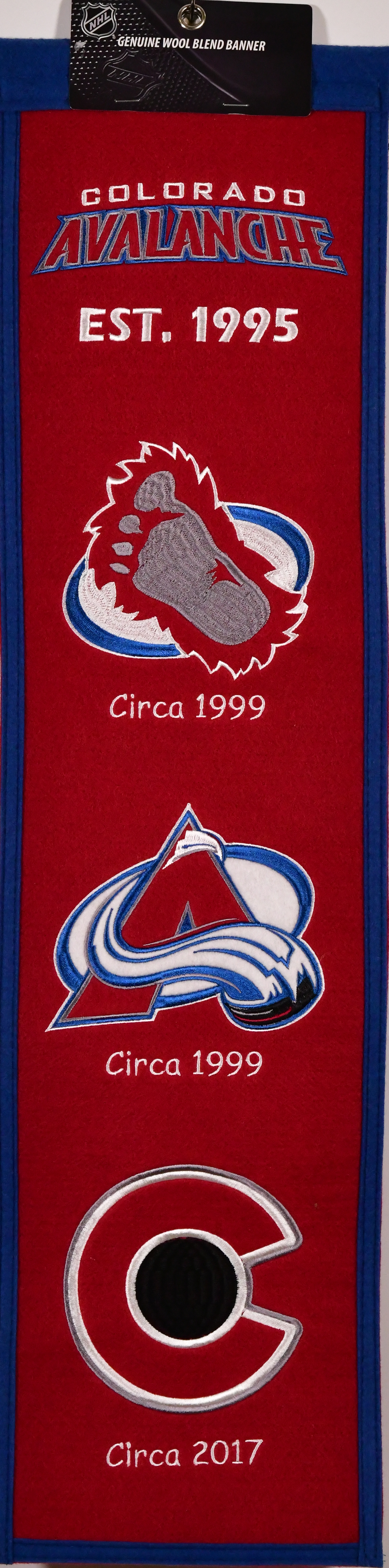 Colorado Avalanche Heritage Banner