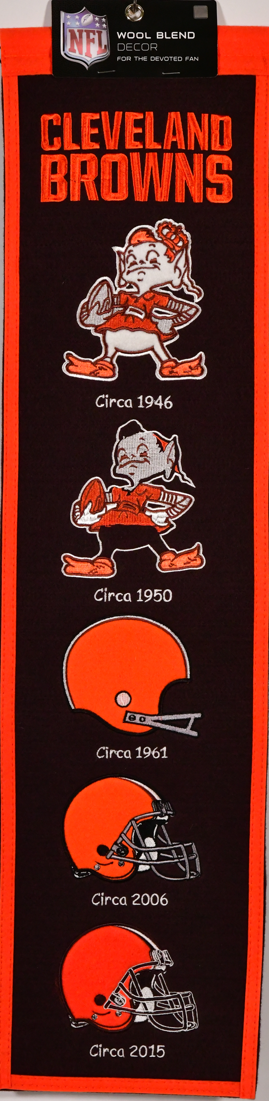 Cleveland Browns Heritage Banner