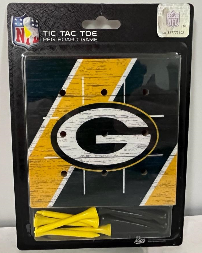 Green Bay Packer Tic Tac Toe