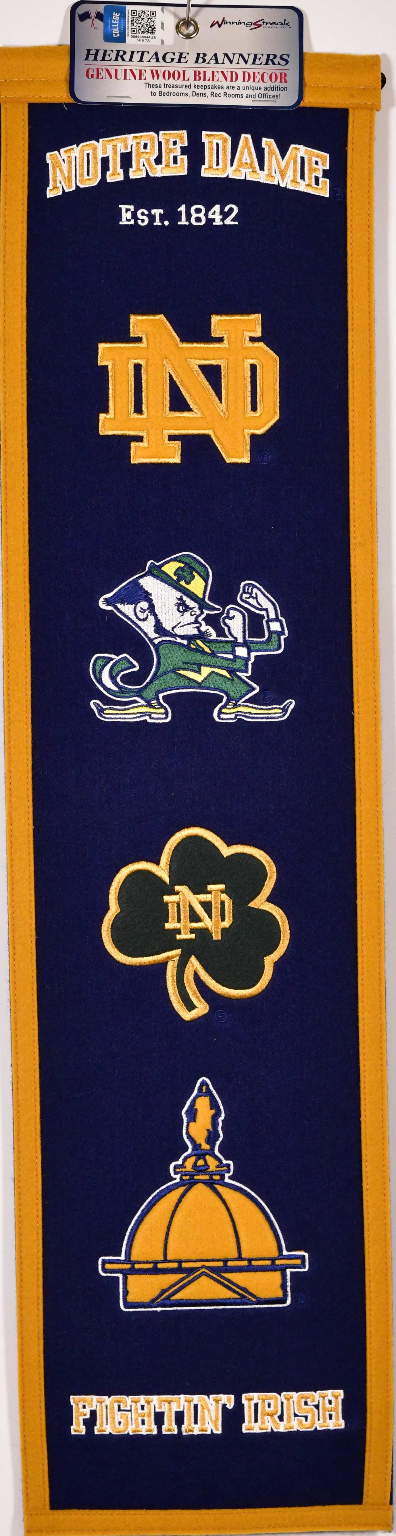 Notre Dame Heritage Banner