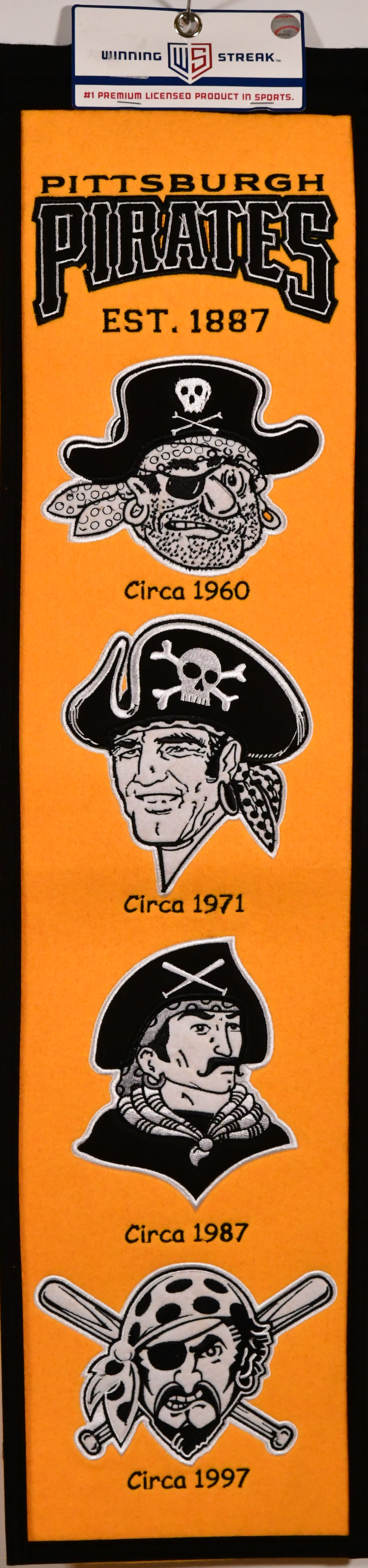 Pittsburgh Pirates Heritage Banner