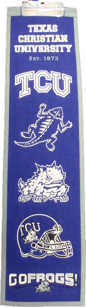 Texas Christian University Heritage Banner