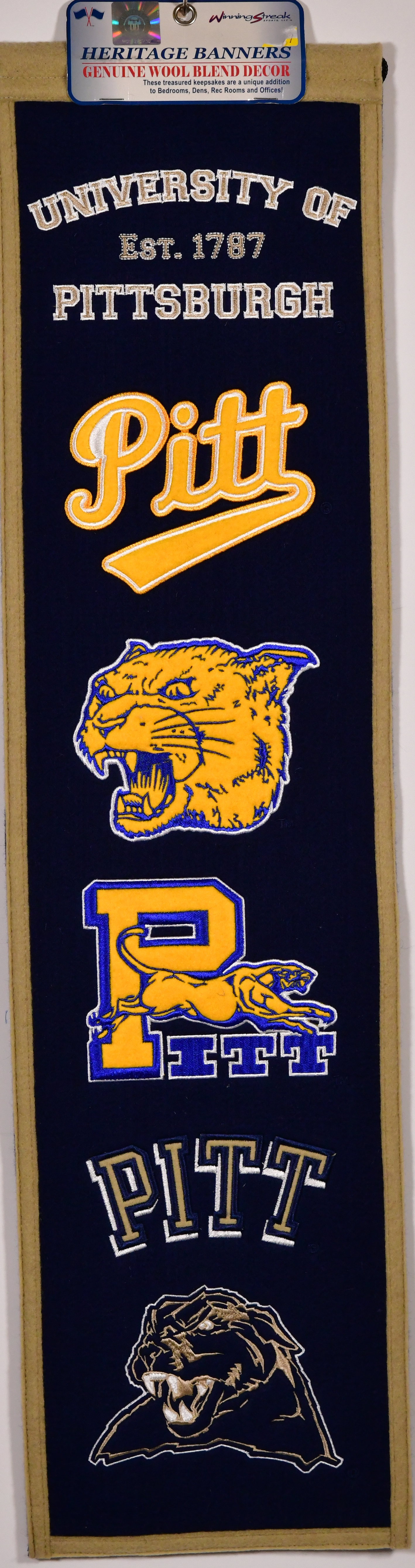University of Pittsburgh Heritage Banner
