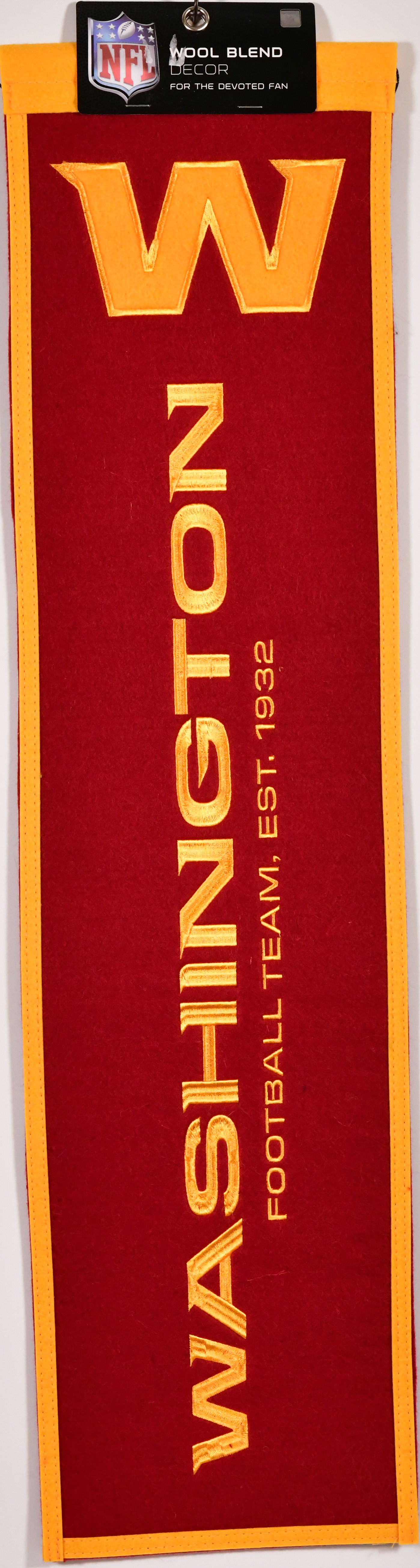 Washington Commanders Heritage Banner