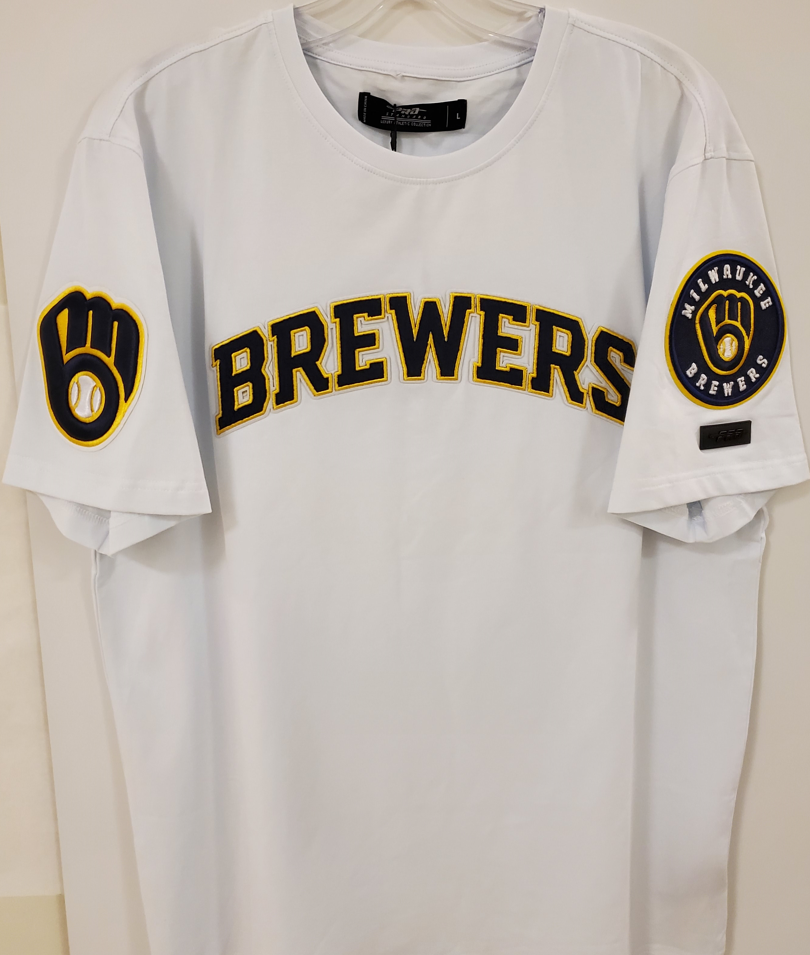 Milwaukee Brewers Shirt White – Sports Images & More LLC