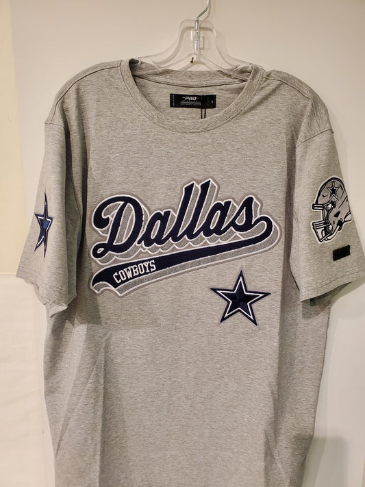 Dallas Cowboys Shirt with Gray and White outline (Gray)