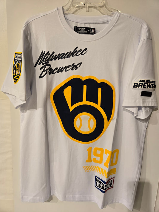 Brewers White T-Shirt
