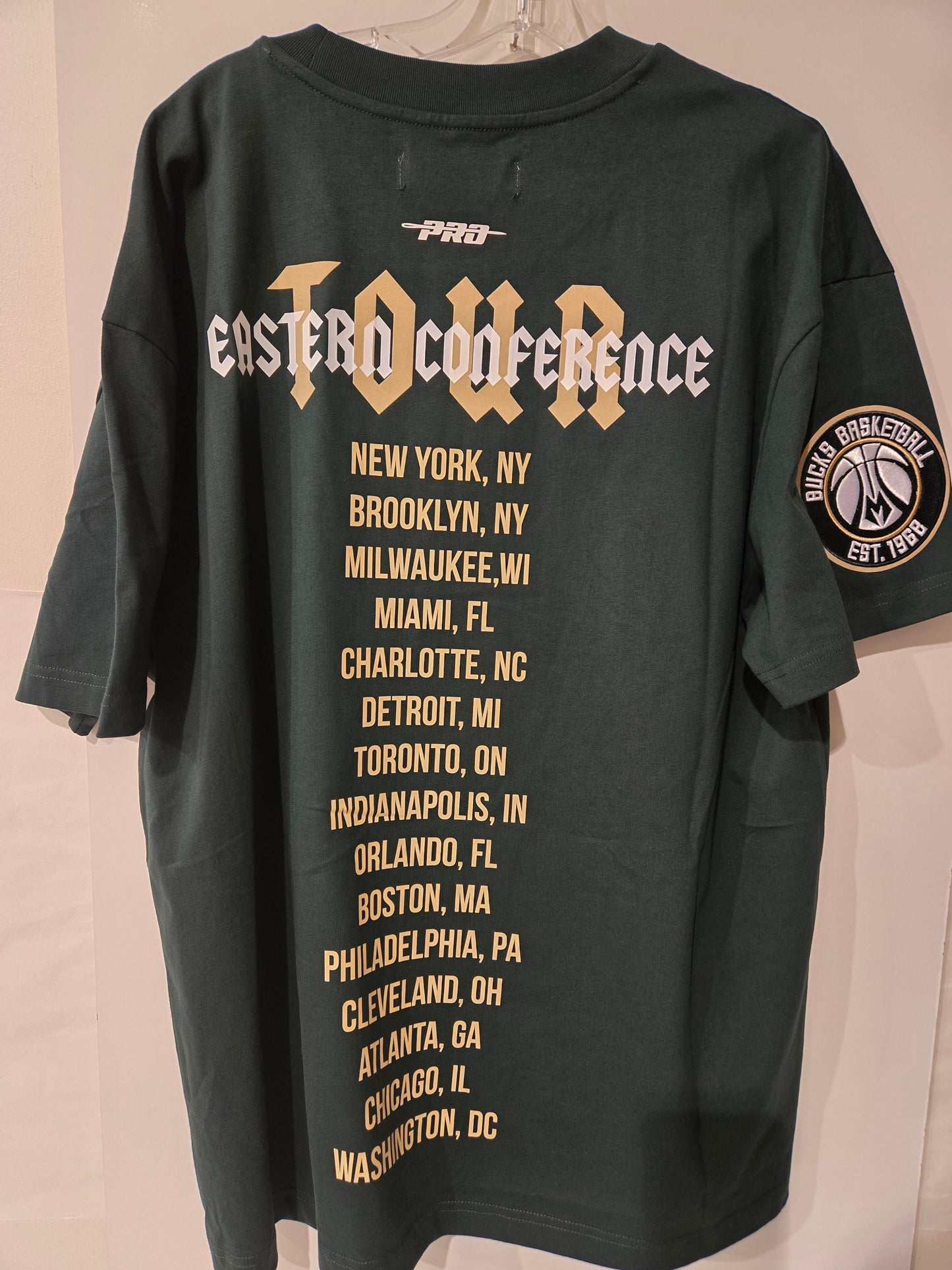 Milwaukee Bucks concert shirt
