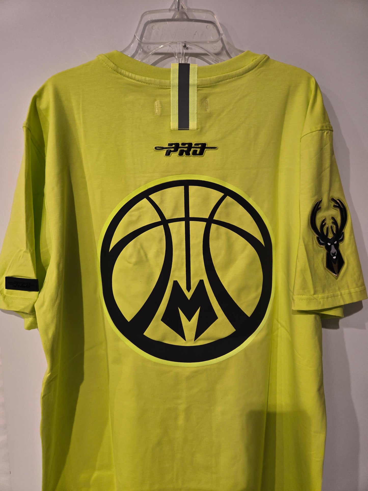 Milwaukee Bucks Neon Yellow