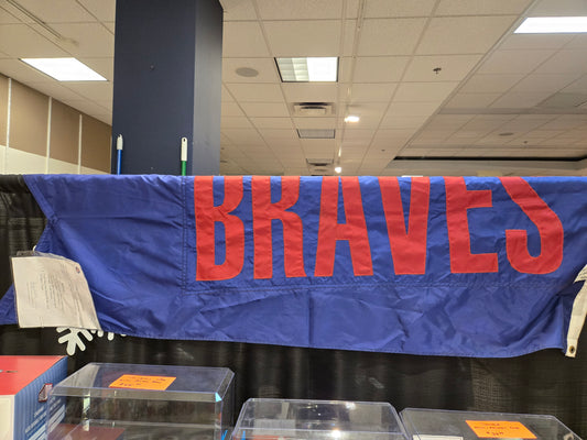 Atlanta Braves Scoreboard Flag