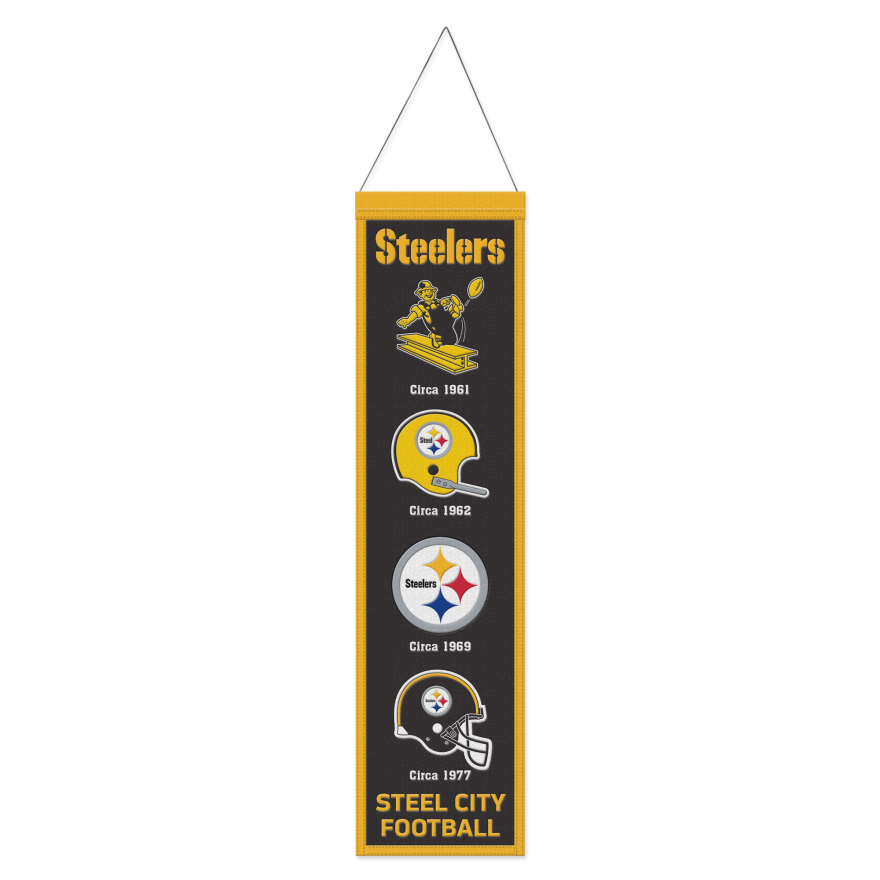 Pittsburgh Steelers Heritage Banner