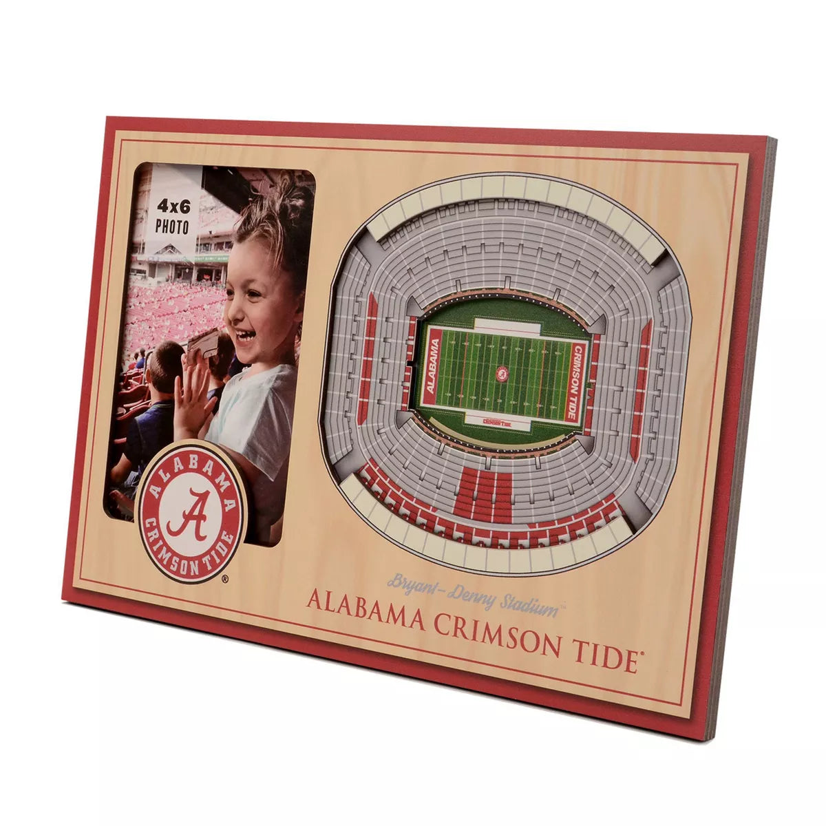 Alabama Crimson Tide 3D Picture Frame