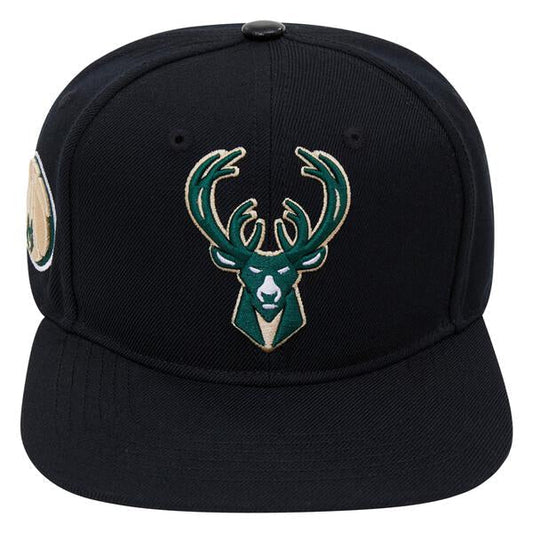 Milwaukee Bucks Pinch Front (Black)