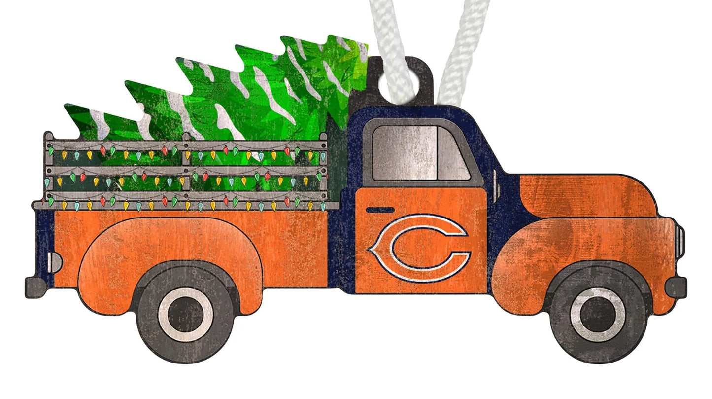 Chicago Bears Truck Ornament