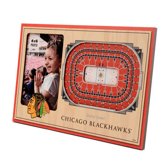 Chicago Blackhawks 3D Picture Frame
