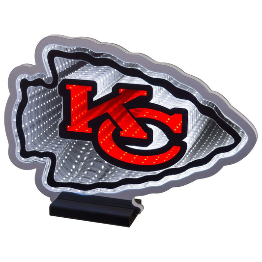 chiefs LED infinity logo light