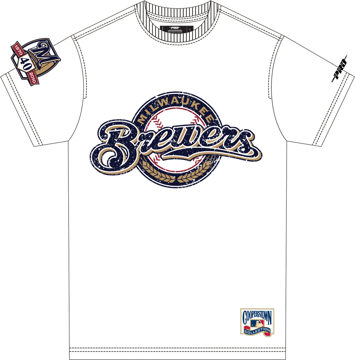 MILWAUKEE BREWERS DAY ONE WHITE
