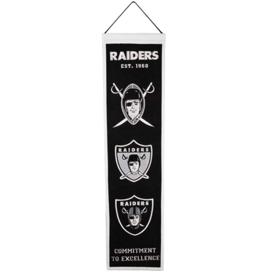 Las Vegas Raiders Heritage Banner