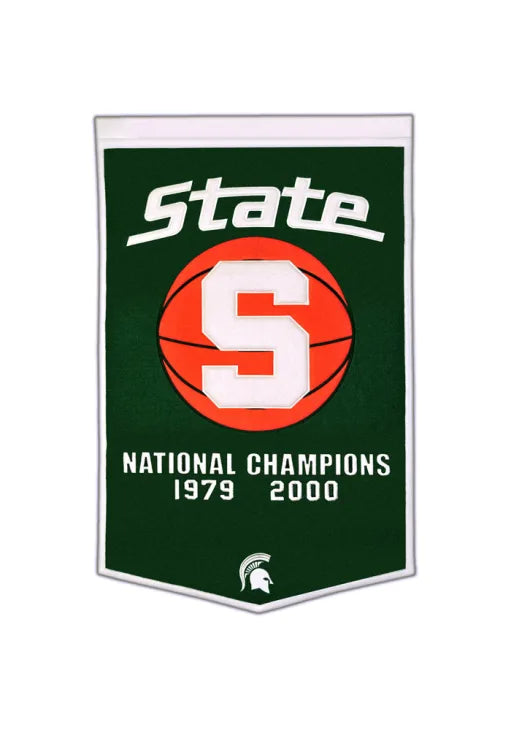 Michigan State Spartans Dynasty Banner