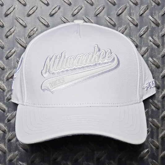 Milwaukee Brewers White On White Hat