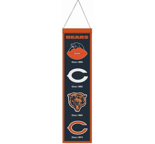 Chicago Bears Heritage Banner