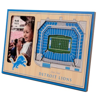 Detroit Lions 3D Picture Frame